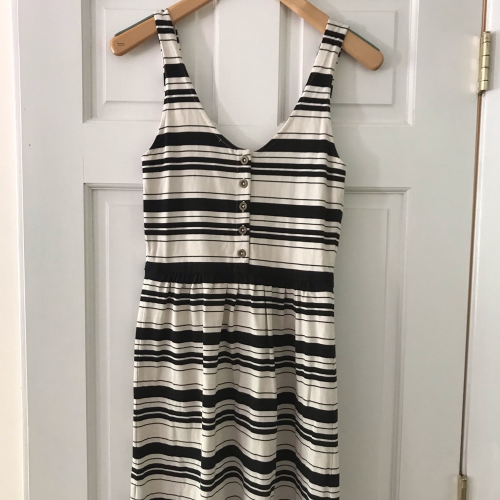 Jcrew cotton stripe sundress